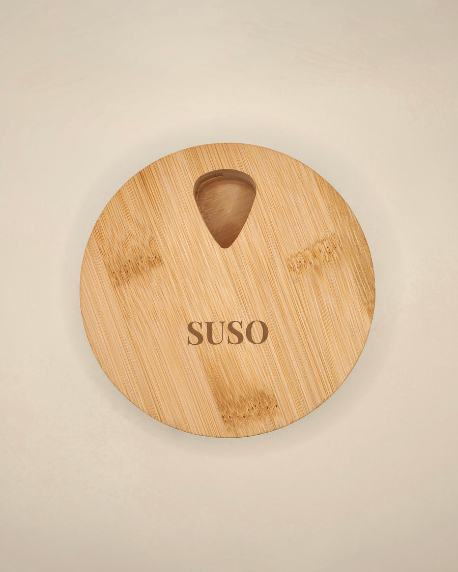 Bamboo supplement case